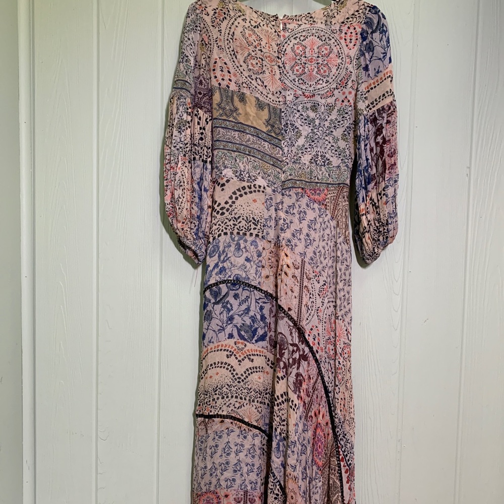 Free People MOROCCAN DREAMs Pieced maxi Dress - Picture 10 of 12